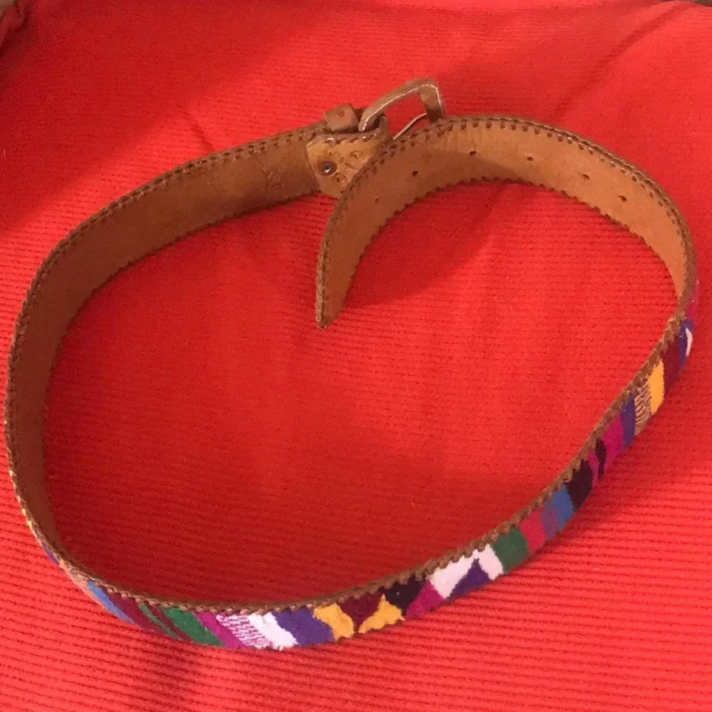 Handmade Azteca Boy Belt